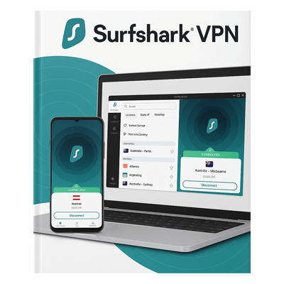 Surfshark VPN (3 months / 5 Devices)